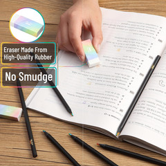 Mr. Pen- Rainbow Pencils, 12 Pack | 7-In-1 Multi-Color Fun Colored Pencils