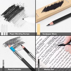 Soucolor Art Supplies, 76 Pack Drawing Set Sketching Kit, Gifts Box for Artis…