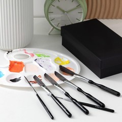 6 Pieces Pinstriping Brush Set, Mixed Squirrel & Goat Hair, Professional Deta…