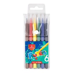 6x Vertex Washable Markers – for Kids Non-Toxic School Stationery Coloring Pens