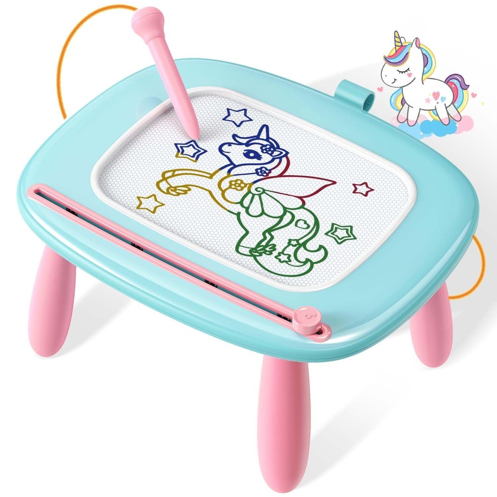 Seimome Magnetic Drawing Board Toddler Girl Toy For 1-3 Year Old Doodle Board