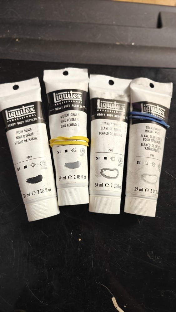 liquitex heavy body acrylic paint lot 2 Oz (3) Colors No Repeats #18