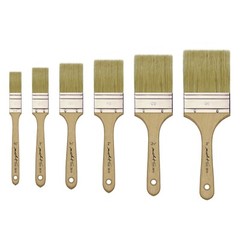 XDT#2815 Hake Artist Paint Brush Art Wax Brush Natural Bristles Comfort-Grip