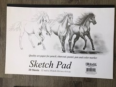 BAZIC 6 Premium SKETCH BOOK Paper Pad 6″ x 8″, 12″x 18″ ,8.5″x10″,9″x12 Tracing