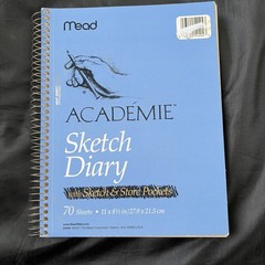 Art Paper & Sketch Pads Academe 18 x 12 & 11 x 8 & IMpressions 11 x 9 & Cartoon