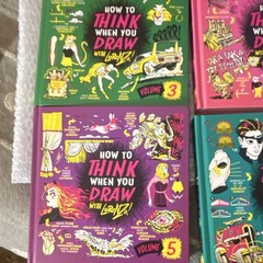 Lorenzo! Art Instruction Book Set Vols 1-6 Drawing & Writing Cartooning