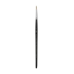 Winsor & Newton Series 7 Kolinsky Sable Brush, Round SH #1, Black