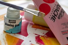 Pebeo Liquid Latex Masking Fluid Drawing Gum, 45ml/1.52oz Bottle