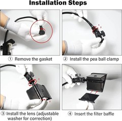 Camera Lucida Drawing Tool,Multi-Angle Fixture,Adjustable Pea Jig Projector Can