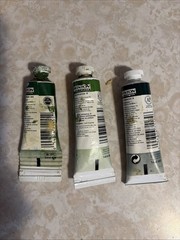 Winsor & Newton Winton Oil Paint 37ml LOT of 3 Greens (227ME)