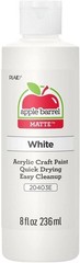Apple Barrel Acrylic Paint in Assorted Colors 8 Ounce 20403 White