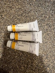 HOLBEIN WATERCOLOR PAINT 15ML BLUE YELLOW LOT (11) NEVER USED MULTIPLE COLORS D