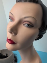 15″ Hand painted Vintage Styled Mannequin Display Head By Decoeyes Imgrid Hats