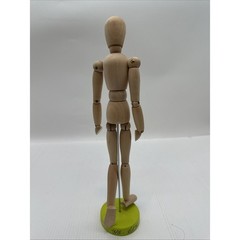 Artist’s Posable Jointed Articulated Figure Sketch Model Natural Wood 13” {Q}