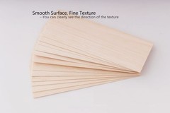 iUoczi12 Pack Balsa Wood Sheets 1/16 x 4 x 12 Inch Natural Wood Color Unfinis…