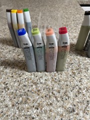 Set of 12 Copic Various Ink Refills Alcohol Markers Art Coloring Group Lot Used