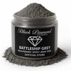 Black Diamond Pigments® | Battleship Grey is a premium professional pigment