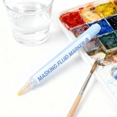 Masking Fluid Pen For Art Projects With 10g Capacity Blue Excellent