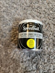 Speedball Glitter Silver Screen Printing