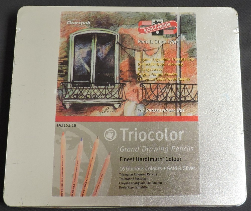 KOH-I-Noor Hardtmuth Drawing Pencils 18 Pencils 16 From Kit 2 Not From Kit