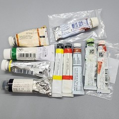 Vintage Artists Watercolor Tube Lot HWC Holbein, Grumbacher, Permanent Pigments*