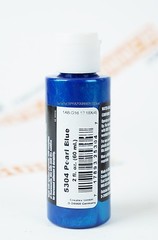 Createx Airbrush Colors 5304 Pearl Blue 2oz. water-based pearlized paint