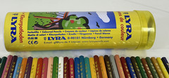 Vintage Set of 36 LYRA Osiris Color Hexagonal Colored Pencils Assorted Colors