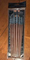 Transon Round Watercolor Detail Paint Brushes Goat Hair 8pcs for Watercolors…