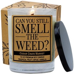 Cedar Crate Market – Funny Candle for 13.5 OZ, Can You Still Smell (Kraft)