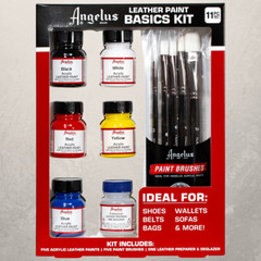 Angelus Acrylic Leather Paint Basics Kit