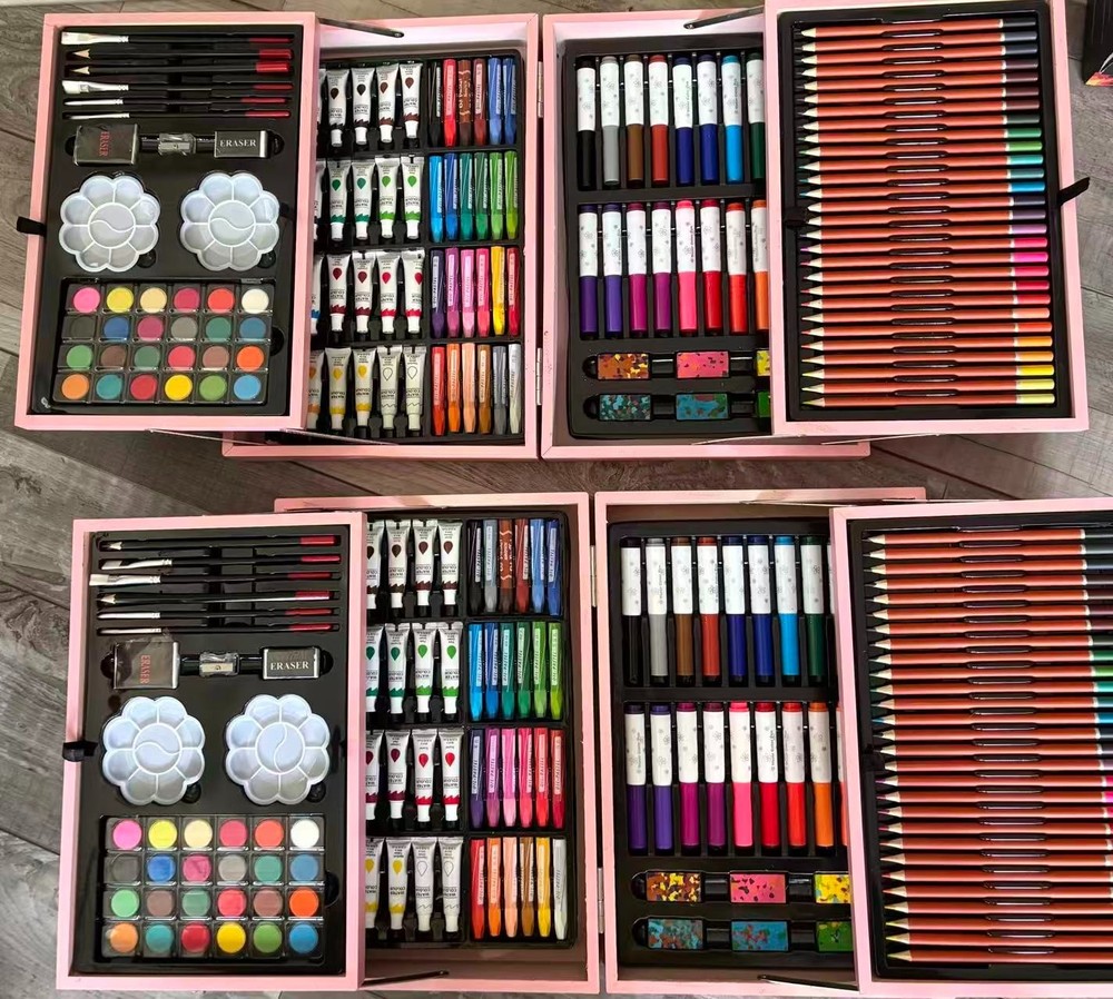 Art Set, 139 Pack Painting Drawing Art Supplies Kit – 2 SETS
