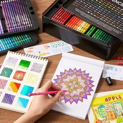 Shuttle Art 136/180Coloured Pencils Soft Core Colouring Pencils Set for Adult