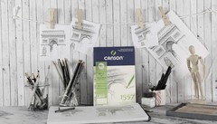 30 Sheets 1557 180gsm A4 White Drawing Paper Pad Light Grain Glued Short Side