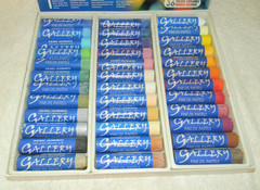 Mungyo Gallery Semi-Jumbo Oil Pastels For Artist 36 Count MOPSJ-36 ~ Excellent