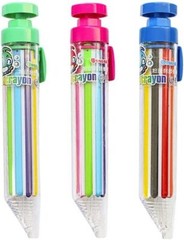 1/2/4PCS 8 In 1 Crayons, Multicolor Crayons Retractable Crayon Pens