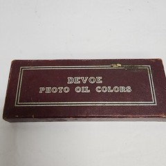 Vintage DEVOE Photo Oil Colors Paint READ DESCRIPTION