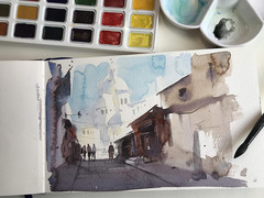 Watercolor Journal 3.5×5.5” 140 LB 300 GSM tumuarta Cotton Paper Cold