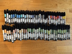 LOT OF 70 Chartpak AD Marker Artist Pens & Markers Multicolor Assorted Colors