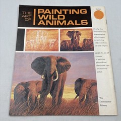 1975 The Art Of Painting Wild Animals Paperback