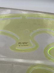 Alvin Vocational Curve set FC33 tough green tinted plastic 12-1/2 5-1/2 & 6-1/2