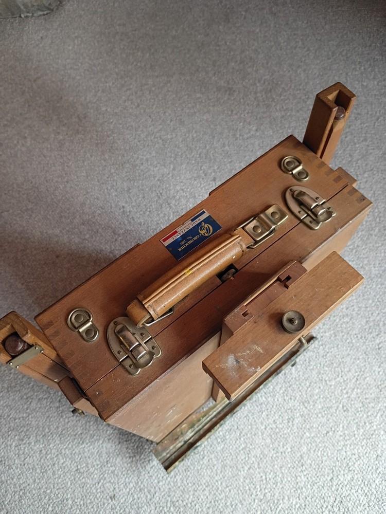 VINTAGE GRUMBACHER # 286 PORTABLE ARTIST EASEL Jullian Brevete