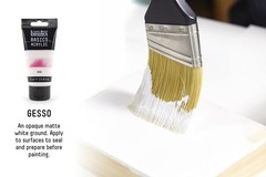 Liquitex Basics Gesso 8.45 Oz White Acrylic Primer For All Surfaces