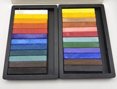 Vintage Artists Pastel Crayon Pastel Sticks CMP Morocolor Italy Set Of 24