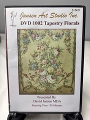 Jansen Art Studio DVD 1002 Tapestry Florals Painting Tutorial David Jansen