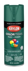 Krylon ColorMaxx 12 Oz. Gloss Spray Paint, 1 Count (Pack of 1), Hunter Green