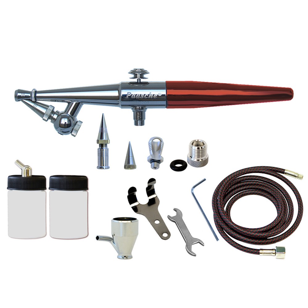 Paasche Airbrush H-3MH (Formerly H-202S) Set w Metal Handle