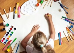 White Paper Roll for Kids Easel, Painting Paper,Drafting Paper, 22CM X 15M