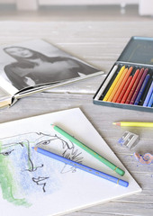Faber-Castell Polychromos Artists’ Color Pencils – Tin of 24 Colors – Premium Qu