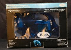 Testors 50204 Blue Mini Air Compressor for Airbrush – New in Box NIB ¼ NPT 35psi