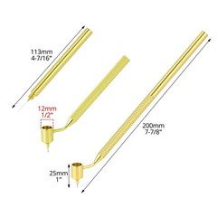 2x Car Touch Up Paint Pen 0.5mm Vehicle Detailing Fine Line Painting Writer Tool
